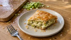 外はパリッと中はとろり。リーキの甘みを楽しむギリシャ風パイ「プラソピタ」